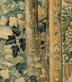  A detail from a tapestry from the workshop of François Spierincx Spiering