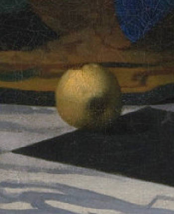 Allegory of Painting (detail) by Johannes Vermeer