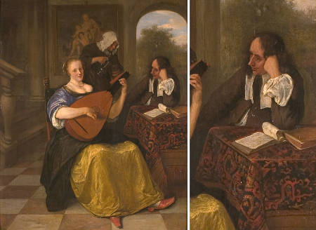 Jan Steen, The Lute Player