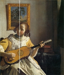 The Guitar Player (diagram), Johannes Vermeer