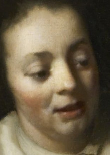 Mistress and Maid (detail), Johannes Vermeer
