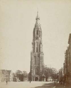 Markt, Delft before 1885