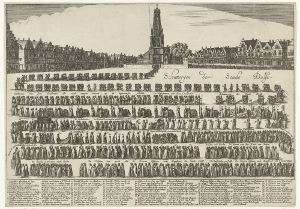 Funeral of Prince Maurits in 16255