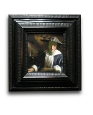 Girl with a Flute, Johannes Vermeer (in scale) 