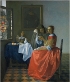 The Girl with a Wine Glass, Johannes Vermeer