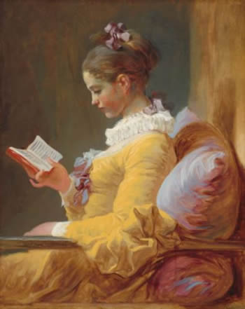 Young Girl Reading, Fragonard