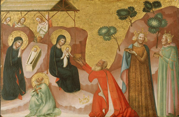 The Nativity and the Adoration of the Magi, Jacopini di Francesco