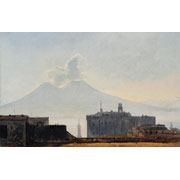 Louis Léopold Robert<br><i>View of Naples with Vesuvius</i>