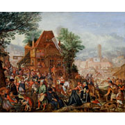 Pieter Stevens<br><i>Feast on the anniversary of<br>a church consecration</i>