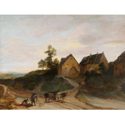 Lodewijk de Vadder<br><i>Landscape with rustic dwellings</i>