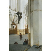 Isaak van Nickele<br><i>Interior of the church of St Bavo in Haarlem</i>