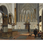 Emanuel de Witte<br><i>View of the choir of St John’s church in Utrecht from the nave</i>