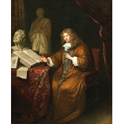 Caspar Netscher<br><i>Portrait of the collector Abraham van Lennep</i>