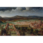 Hendrick III van Cleve<br><i>View of the Vatican gardens and St Peter’s basilica</i>