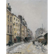Johan Barthold Jongkind<br><i>Rue du Faubourg-Saint-Jacques in Paris</i>
