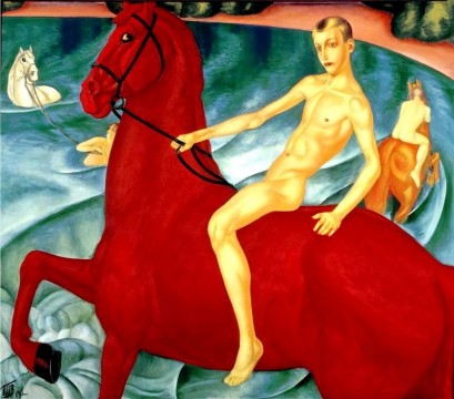 Bathing-of-a-Red-Horse_Petrov-Vodkin