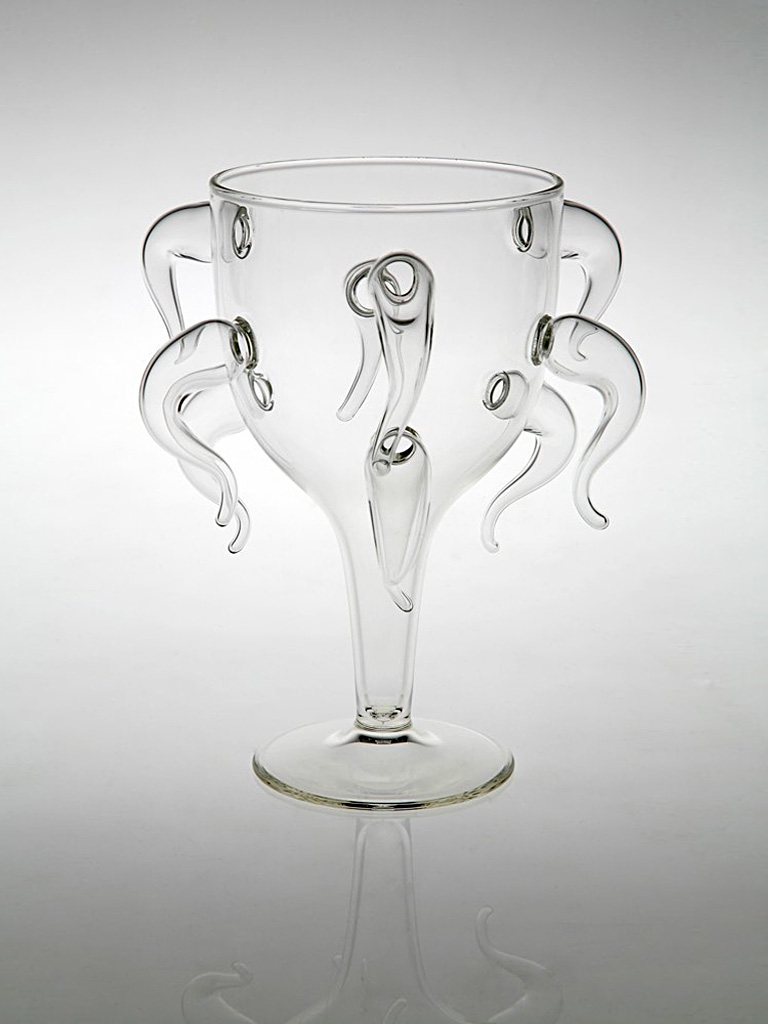 Дизайн стекла. Бокалы для вина Семь смертных грехов. 7 Deadly Glasses by Kacper Hamilton