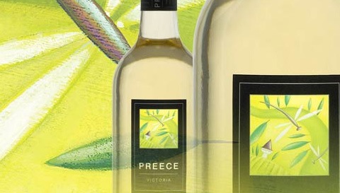 Дизайн винной этикетки для австралийского вина Preece wines
