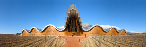Винный туризм в Испании - Винодельня Ysios, архитектор Сантьяго Калатрава l Блог о вине Беаты и Алекса