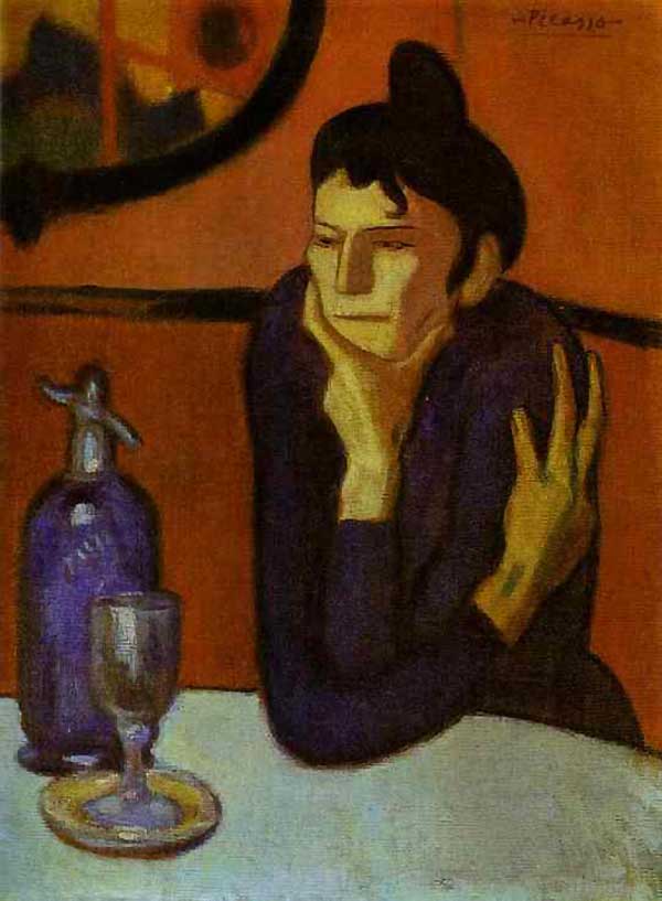 Пабло Пикассо. Любительница абсента