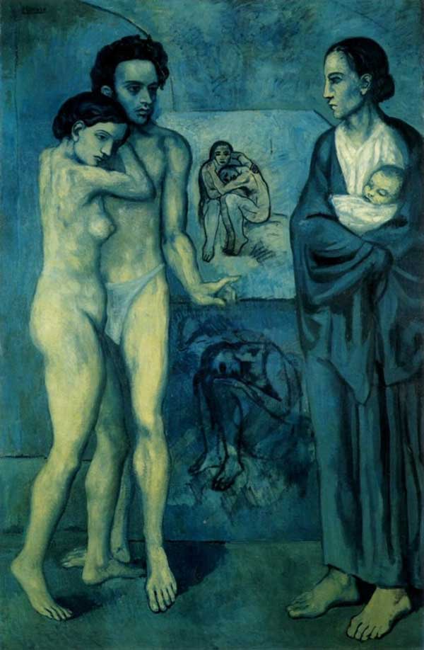 Пабло Пикассо, голубой период