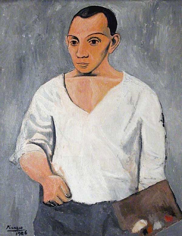 Пабло Пикассо, автопортреты художников