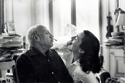 Пабло Пикассо, фото - Дэвид Дуглас Дункан, 1957